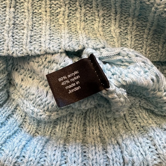 Light Blue Sleeveless Sweater NWT - Picture 5 of 6